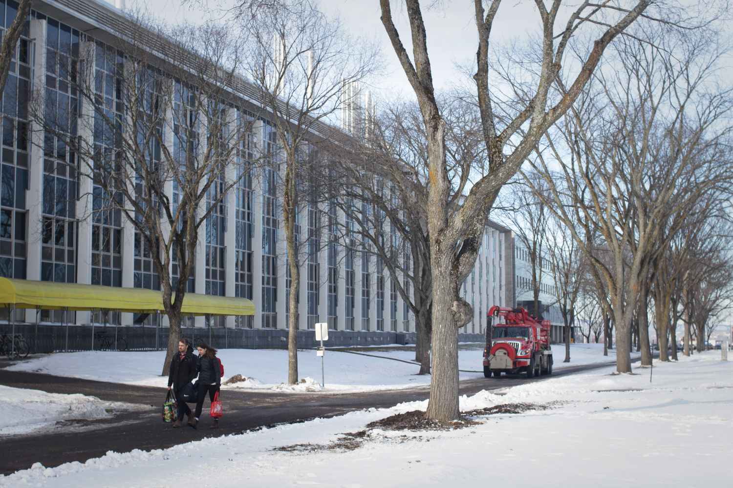 Le pavillon Vachon sur le campus de l’Université Laval à Québec.