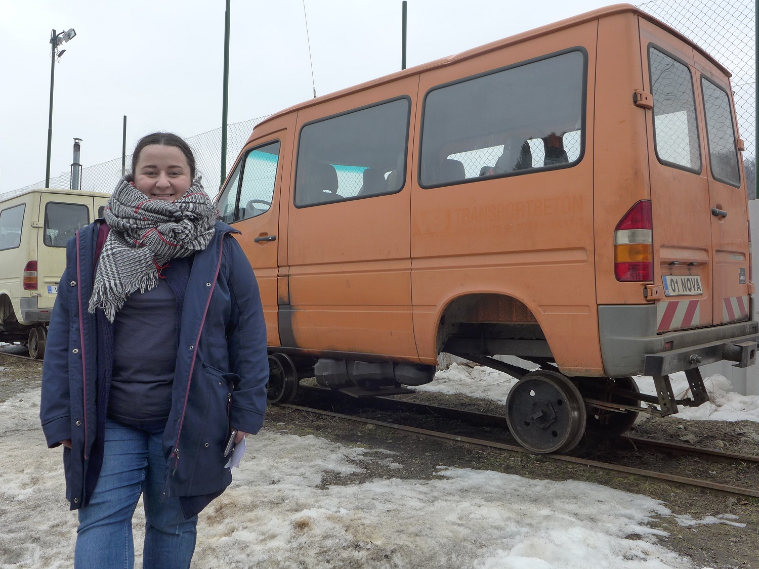 Diana Goci, étudiante à Cluj et travailleuse saisonnière à CFF Viseu.