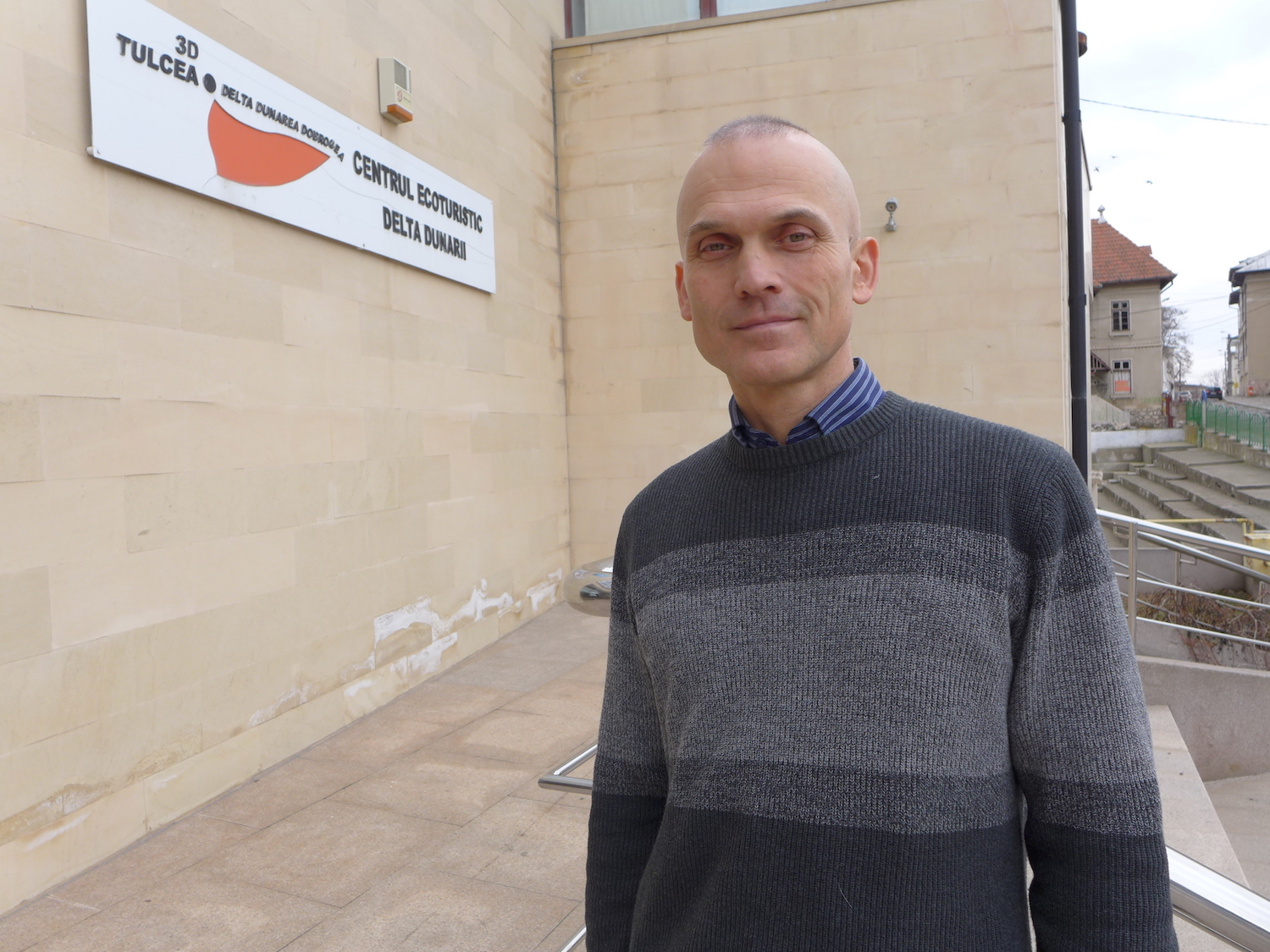 Mihai Petrescu, botaniste au Centre écotouristique de Tulcea.