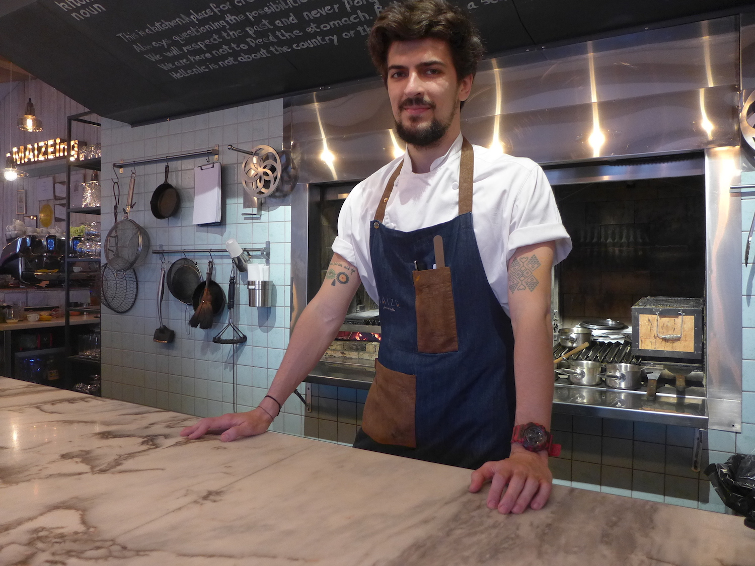 Alex Petricean, le renommé chef de Maize