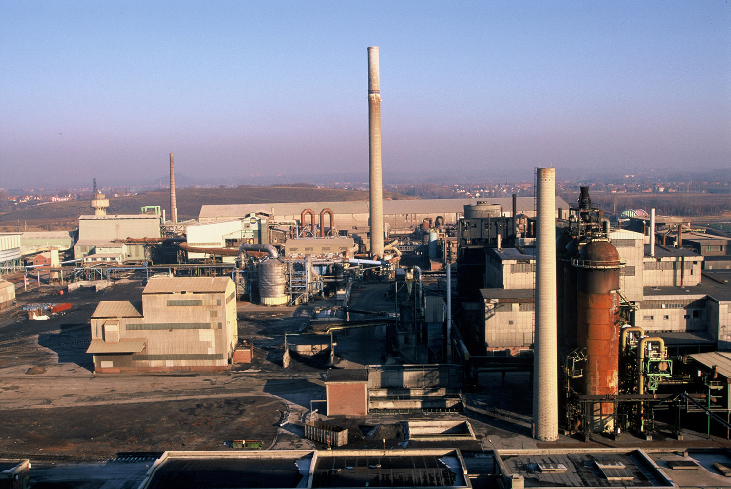 L’usine Metaleurop avant sa fermeture en 2003.