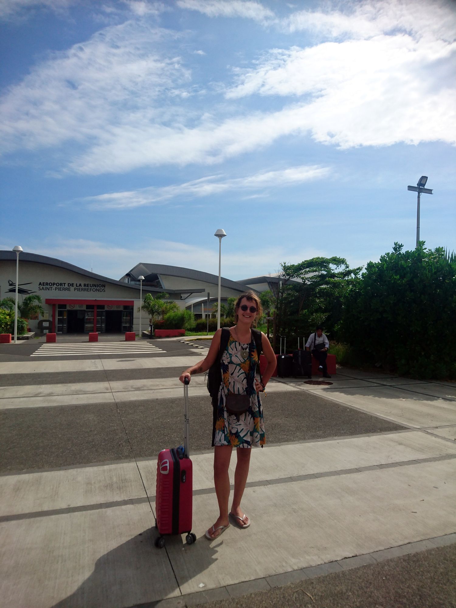 Départ de l’aéroport de Pierrefonds, à Saint-Pierre, au sud de La Réunion. Dure dure la vie d’une envoyée spéciale en Mer des Indes !