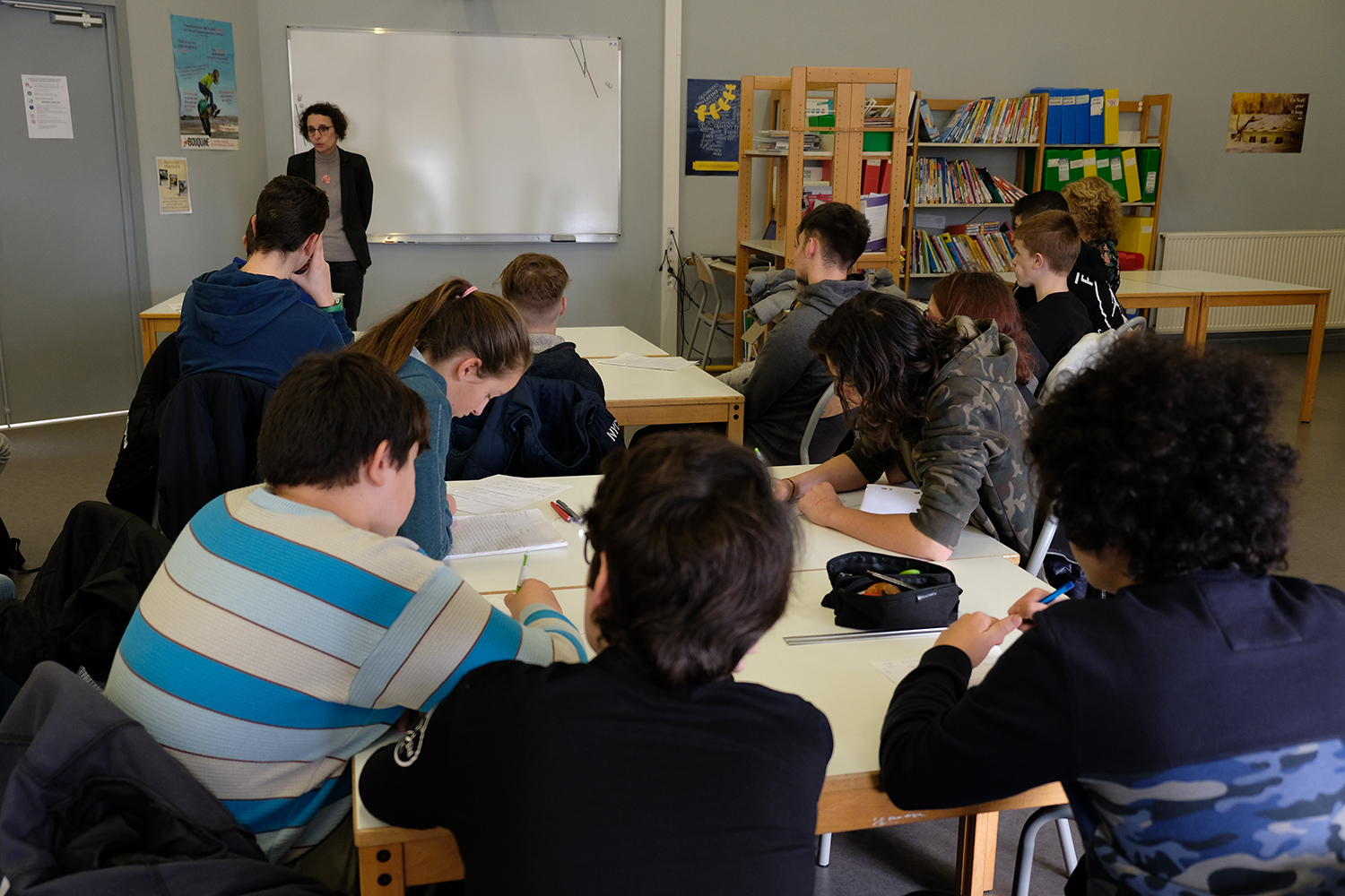 Martine BENOIT a fait le déplacement de Lille jusque Carvin pour rencontrer les globe-reporters.