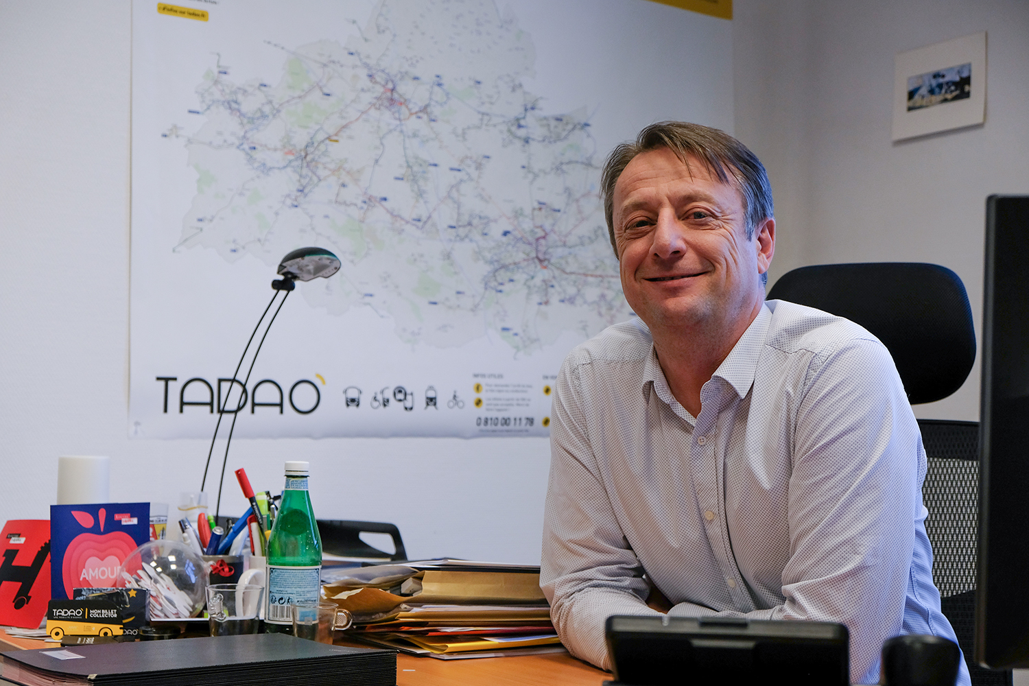 Jean-Christophe GEHIN est Directeur de TADAO, le réseau de transports publics des trois agglomérations de Lens-Liévin, Hénin-Carvin et de Béthune-Bruay-Artois-Lys-Romane.