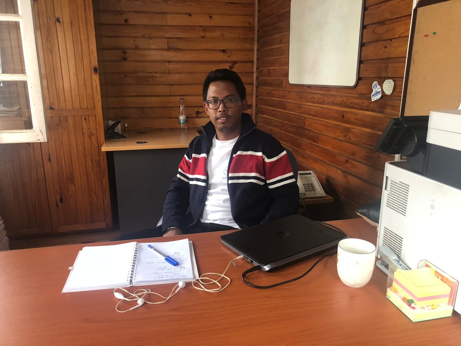 Tantely ANDRIAMBOLOLONA, responsable d’adaptation au changement climatique chez l’organisation WWF, Fonds mondial pour la nature © Globe Reporters