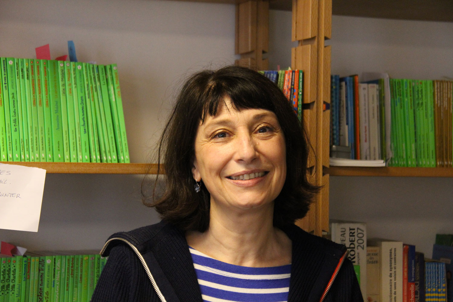 Catherine DESTEPHEN, éditrice chez Gallimard Jeunesse © Globe Reporters