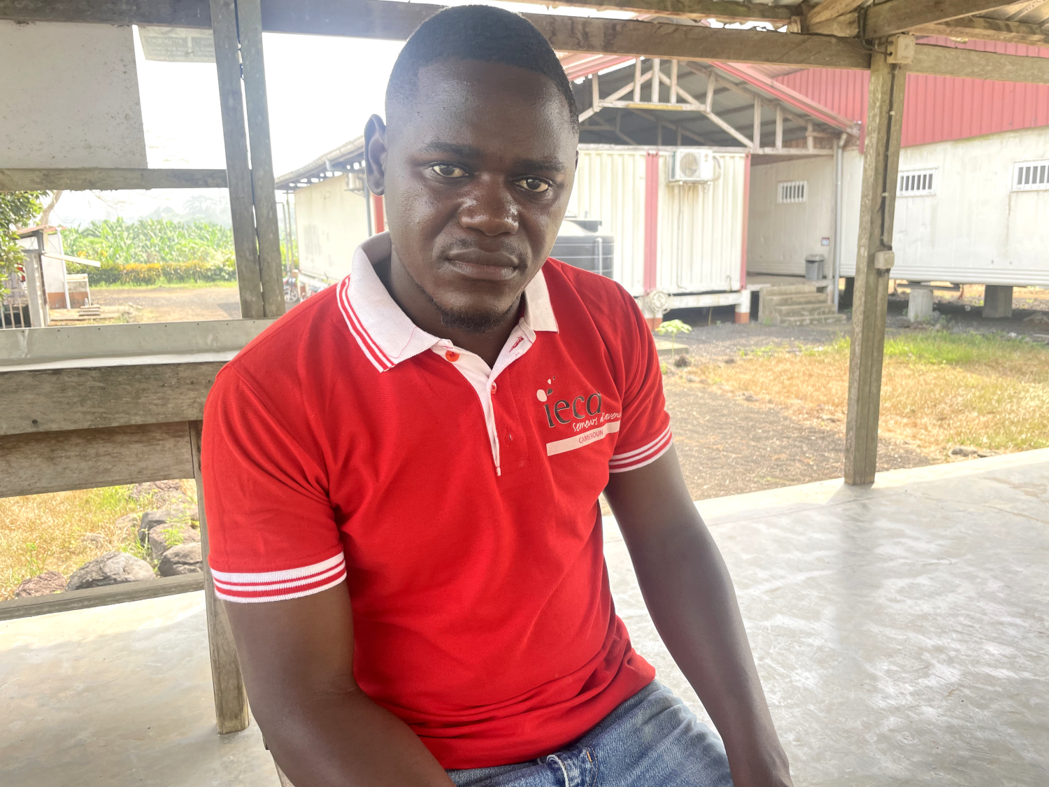 Franck LANDO, agronome à l’IECD (Institut Européen de Coopération et de développement) © Globe Reporters