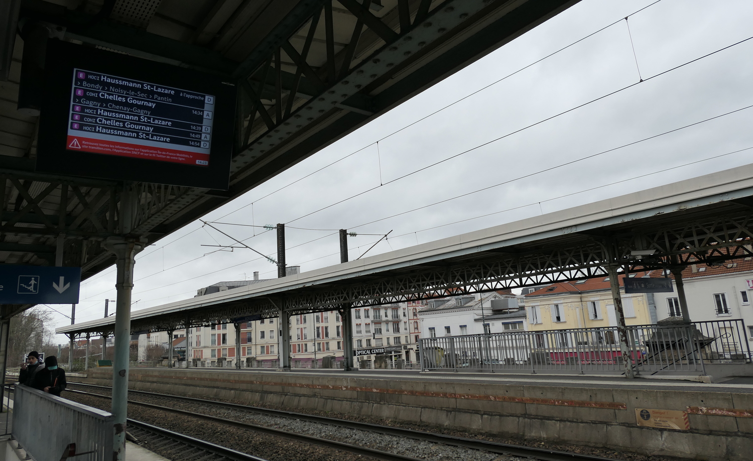 Pour réaliser l’interview Océane SEGURA doit se rendre au Raincy, un dimanche après-midi de février © Globe Reporters