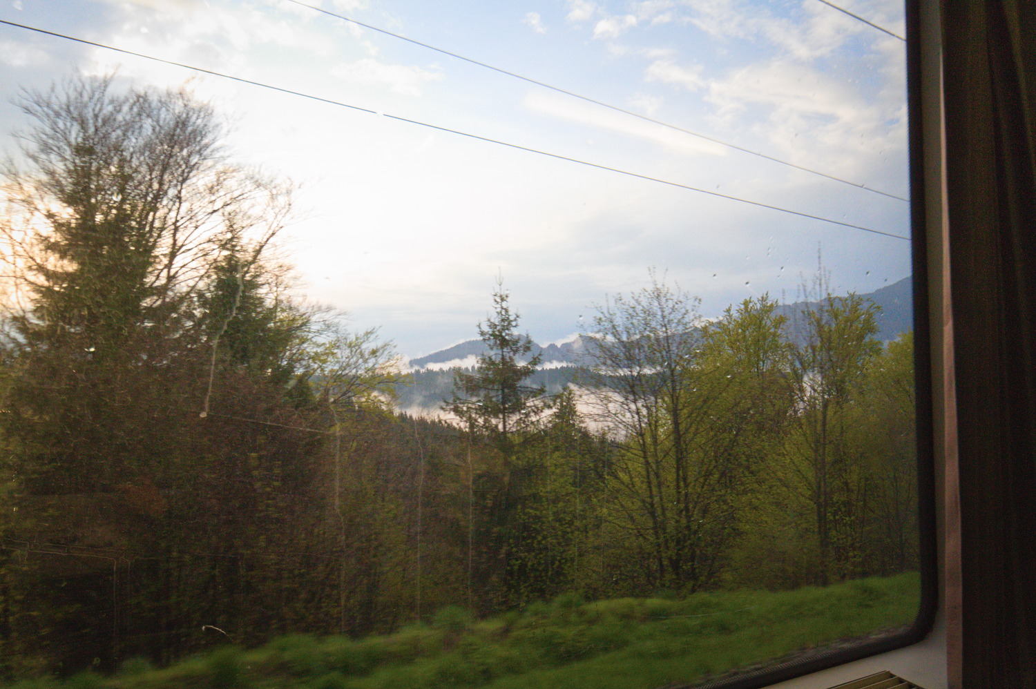 Dans le train Bucarest-Brasov © Globe Reporters