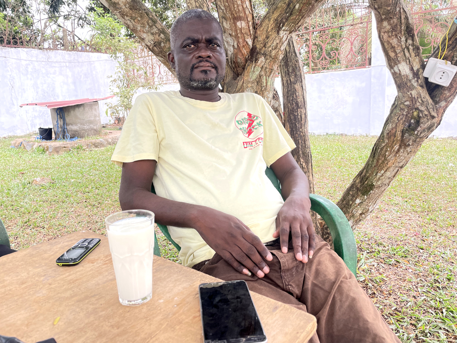 Victorien MBA, directeur de l’APED (Appui pour la Protection de l’Environnement et le Développement) © Globe Reporters