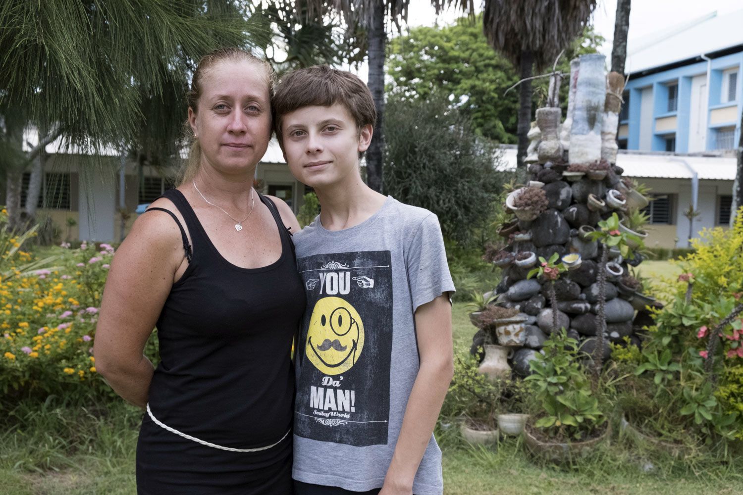 Nathalie FONTAINE a arrêté de travailler pour pouvoir s’occuper à plein temps de son fils.