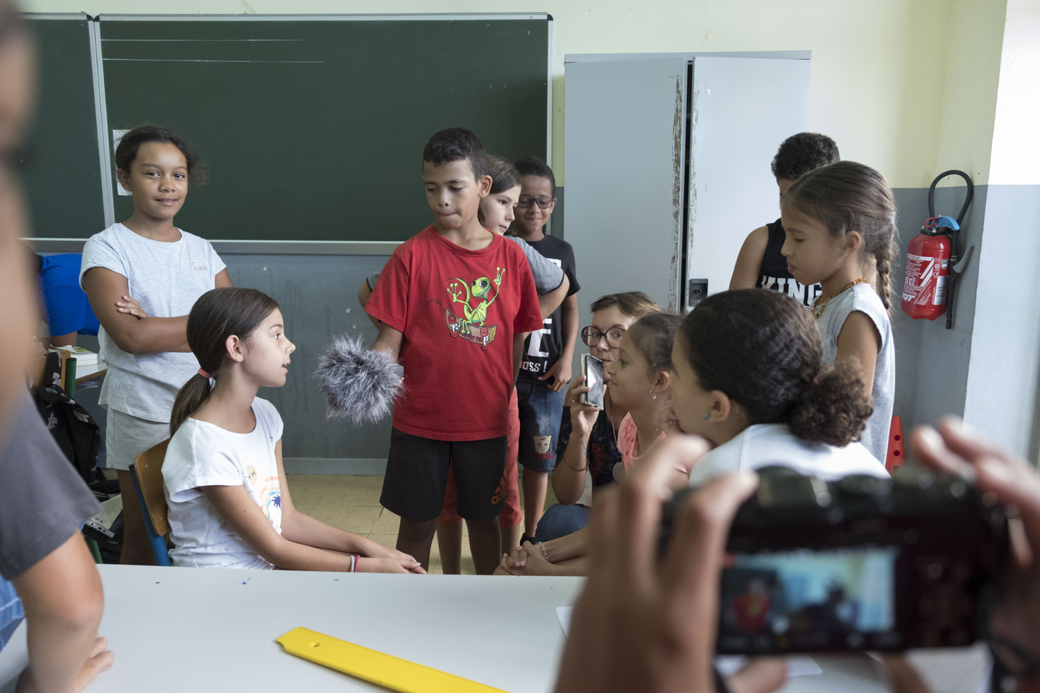 Les photographes sont prêts aussi, le reportage peut commencer !