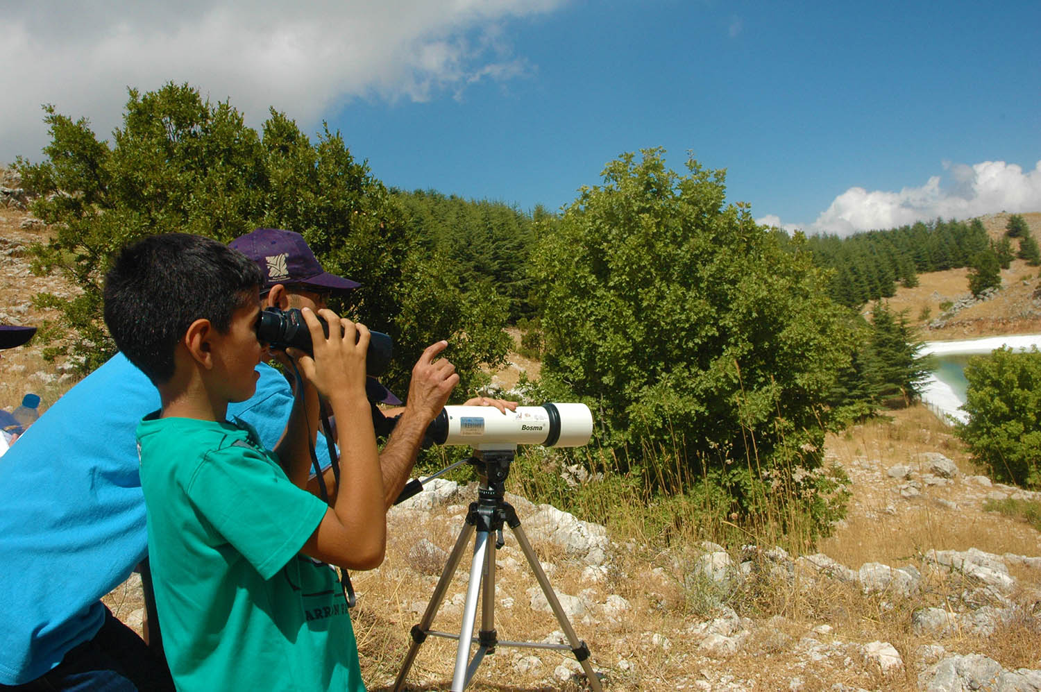 La Shouf Biosphere Reserve organise régulièrement des visites et des ateliers pour les enfants ©Shouf Biosphere Reserve