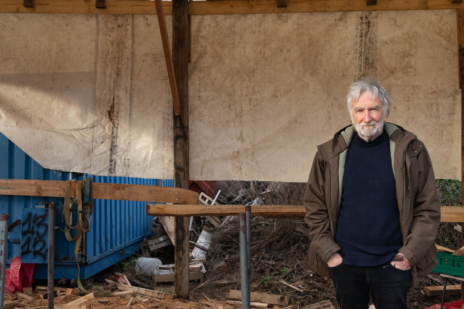 François GUENNOC fait partie de l’association L’Auberge des migrants depuis 2014. 