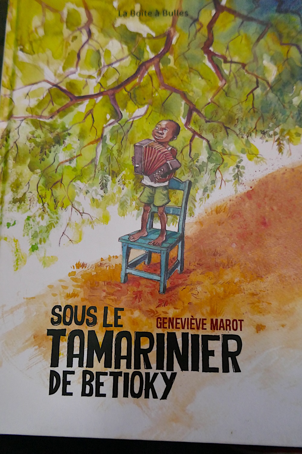 Le livre « Sous le tamarinier de Betioky » raconte l’origine du nom Jean PISO. Mais aussi comment à 10 ans, le musicien empruntait l’accordéon de son grand-père et jouait devant le troupeau de zébus © Globe Reporters