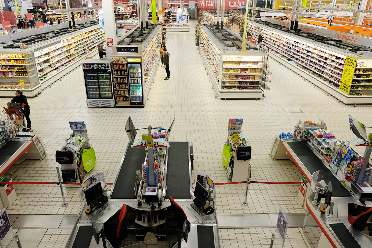 Le magasin, septième de la marque à avoir été construit en France (le premier est celui de Roubaix, aujourd’hui fermé), a vu sa superficie réduite de 4 000 m2. 