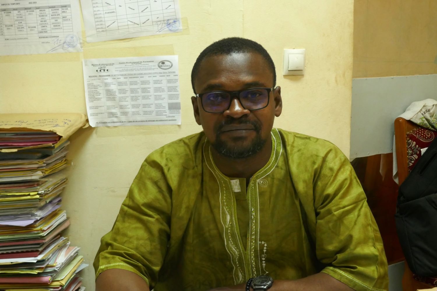 Portrait de Roselin Dieudonné KABORE © Globe Reporters