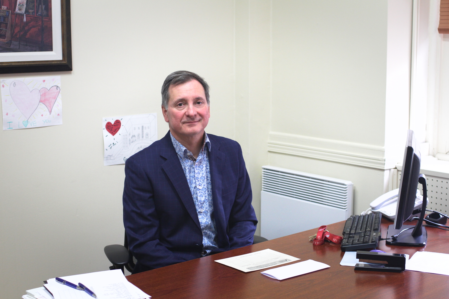 Le directeur de la première phase de secondaire, Richard CAMPEAU-SMITH.