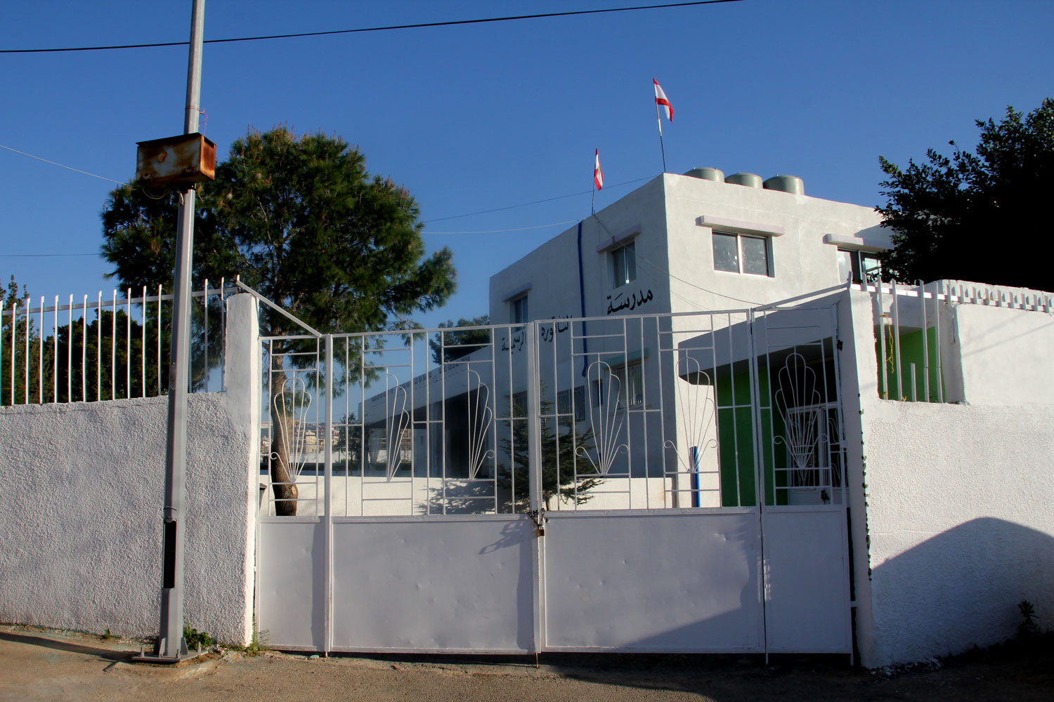 L’école soutenu par le projet © Globe Reporters