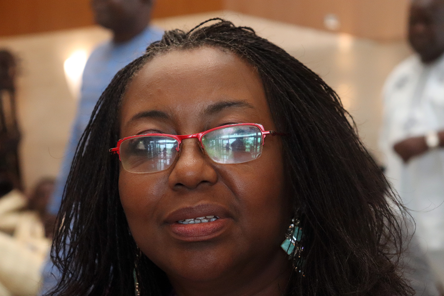 Hugette BOKPE-GNACADJA préside l’organisation Wildaf-Bénin et pense que l’autonomisation économique des femmes est capitale pour sortir des cycles de violence dans lesquels se trouvent beaucoup des femmes béninoises.  