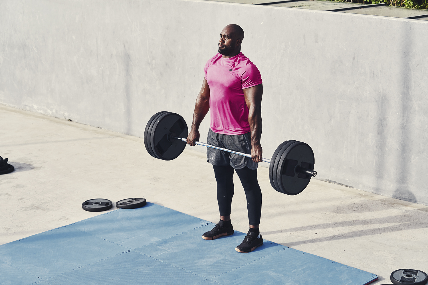 Teddy RINER pratique de nombreux sport, mais aussi de la musculation © Teddy RINER