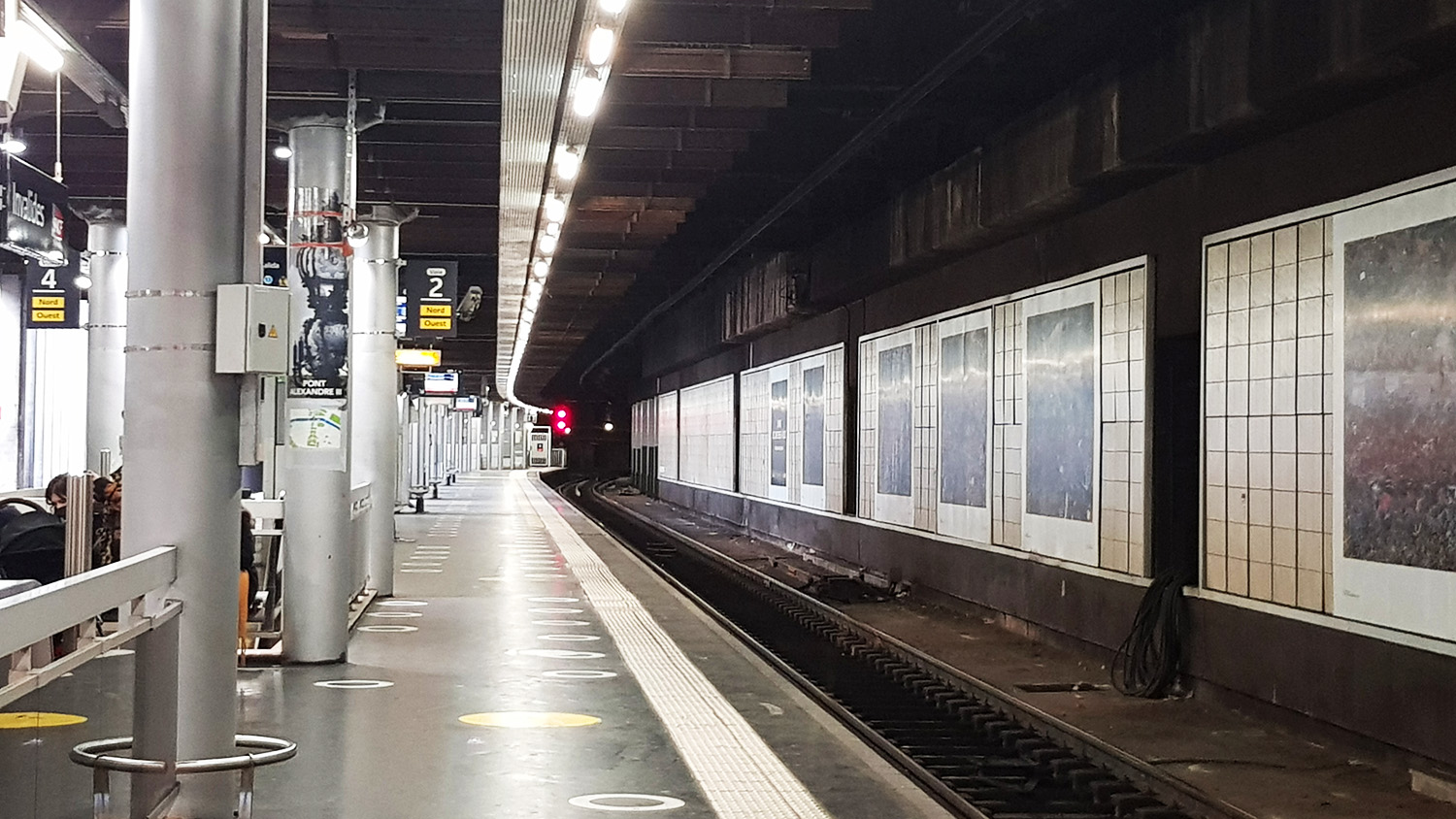 Pour se rendre à la bibliothèque centrale de Versailles, notre journaliste, qui vit à Paris, doit prendre le train © Globe Reporters