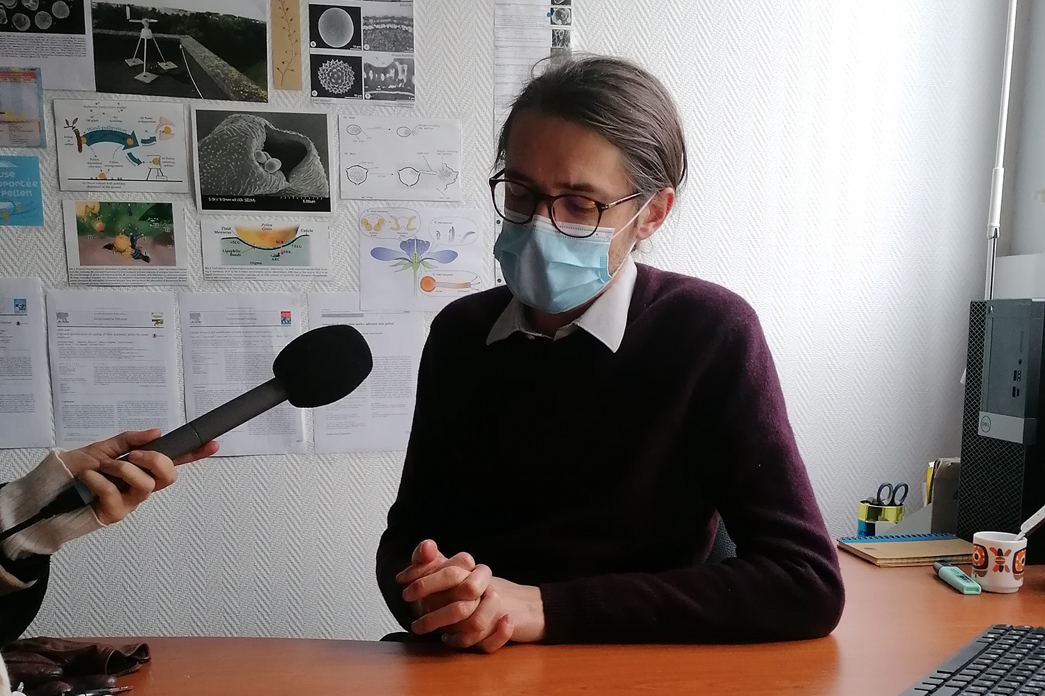 Nicolas VISEZ est un habitué de Globe Reporters. Il avait répondu en décembre 2019 aux questions des globe-reporters du collège RABELAIS sur la pollution atmosphérique © Globe Reporters