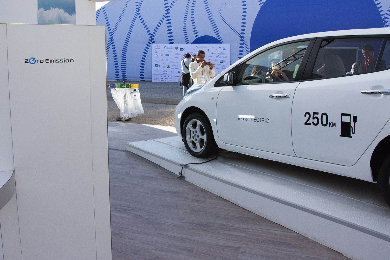 Le stand de la marque française en Zone Verte de la Cop22