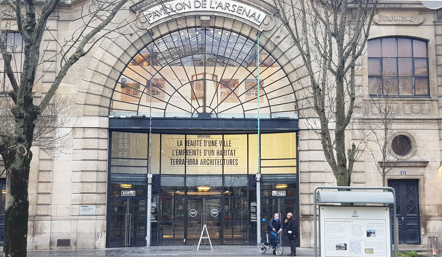 Le Pavillon de l’Arsenal est le « Centre d’information, de documentation et d’exposition d’urbanisme et d’architecture de Paris et de la métropole parisienne » © Globe Reporters