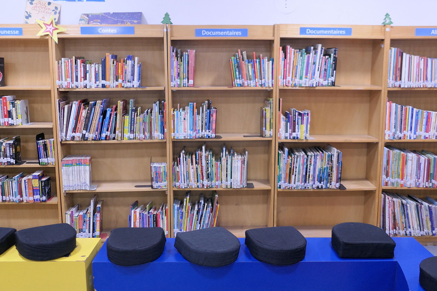 L’espace enfants à l’Institut français de Douala © Globe Reporters