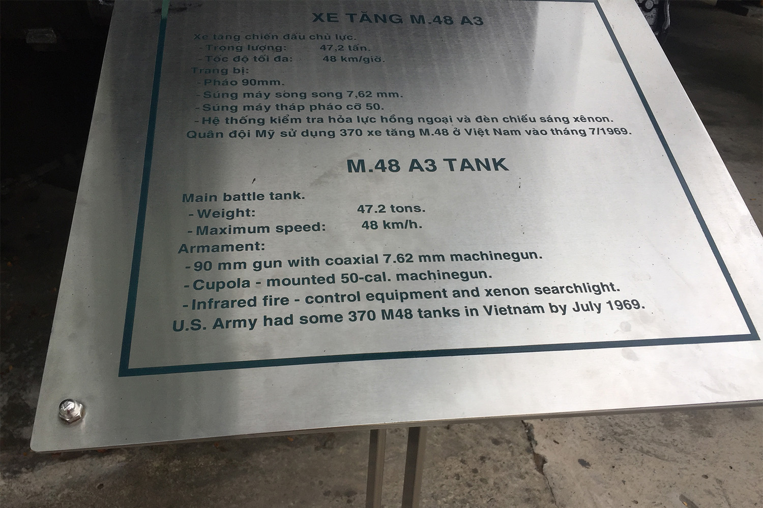 La légende du Tank