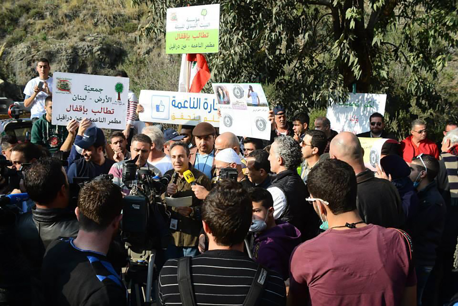 Paul ABI RACHED est une figure locale du militantisme environnemental ©Paul ABI RACHED