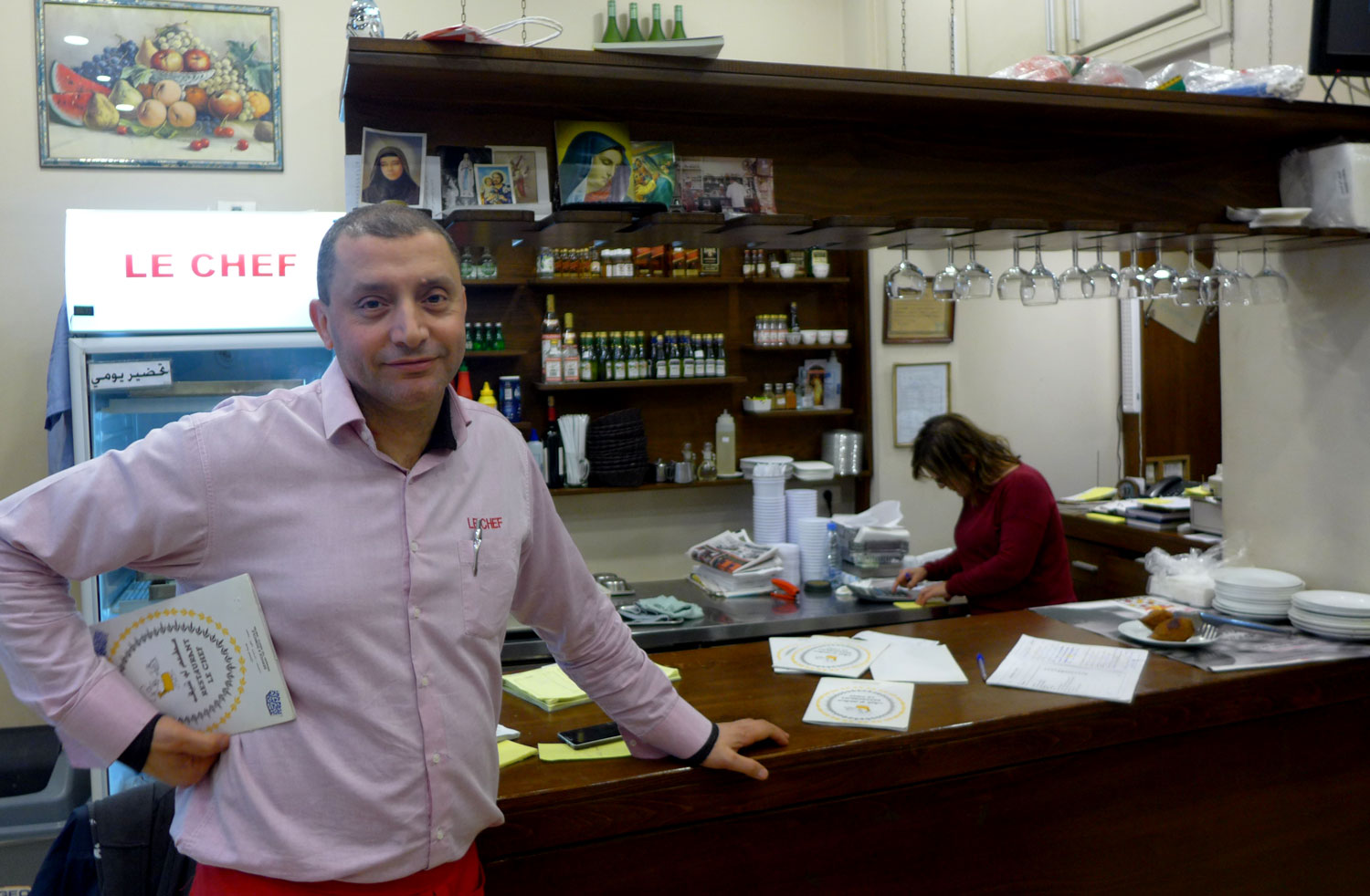 Au Chef, on accueille avec le sourire.