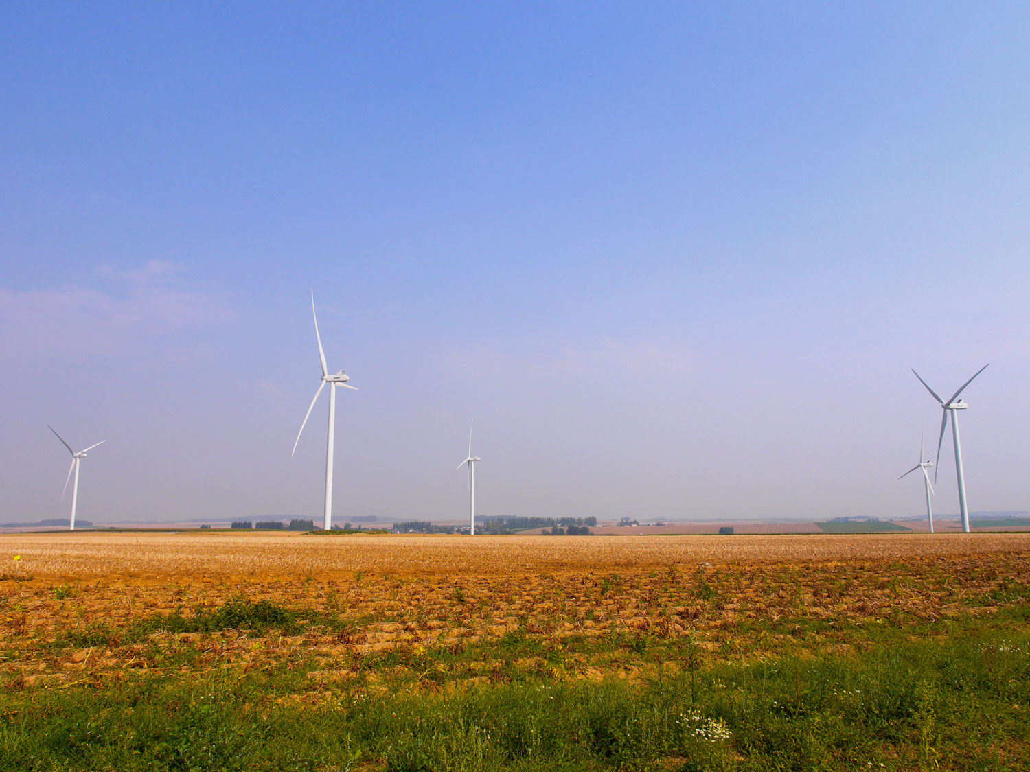 Les éoliennes du Souffle des pellicornes à Moeuvres (62) - crédit RT Global