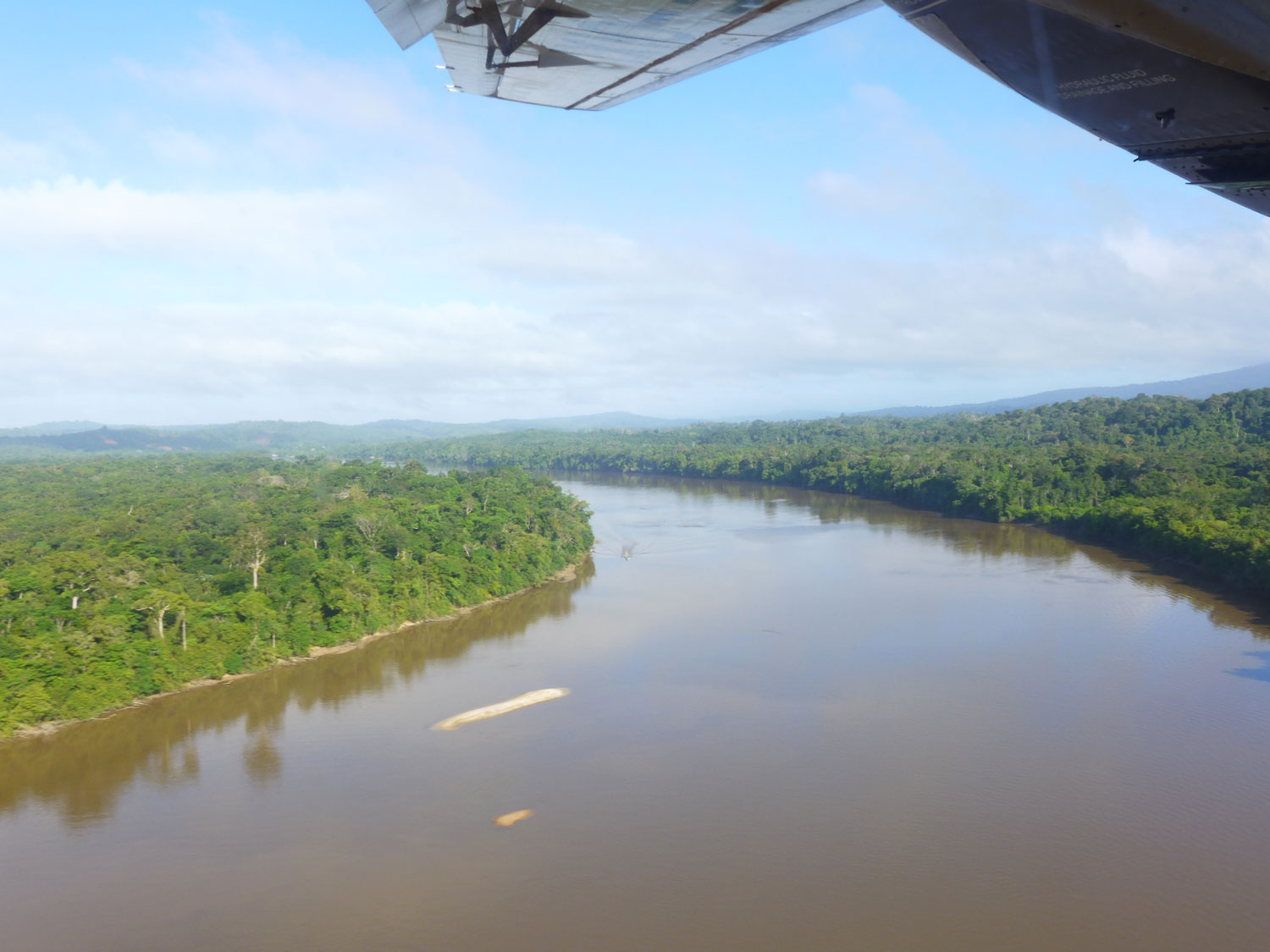 Le fleuve Maroni.