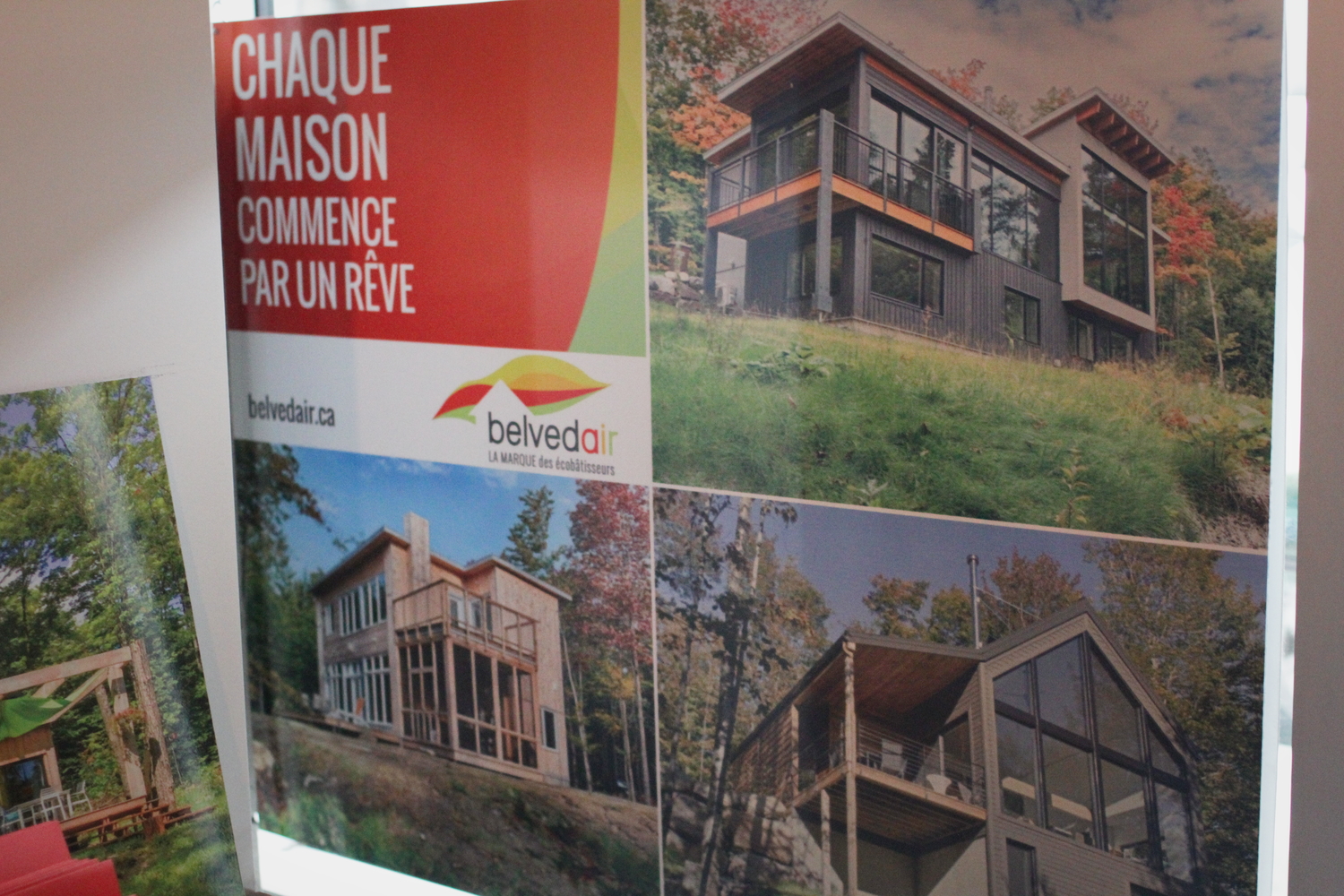 Photos de maisons écologiques réalisées par Belvedair.