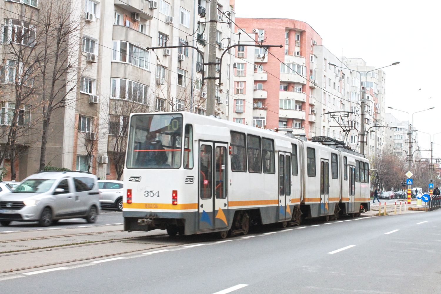 Le Boulevard Calarasi, une artère typique de la période de communiste. © Globe Reporters