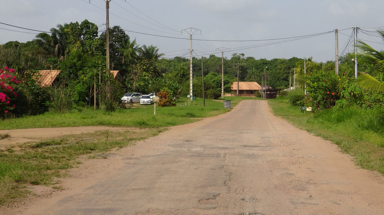 Le village de Terre rouge.