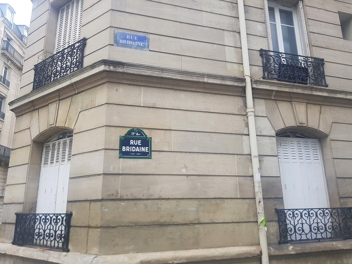 La boutique de Julie LEBRUN est située au 11 rue Bridaine. © Globe Reporters