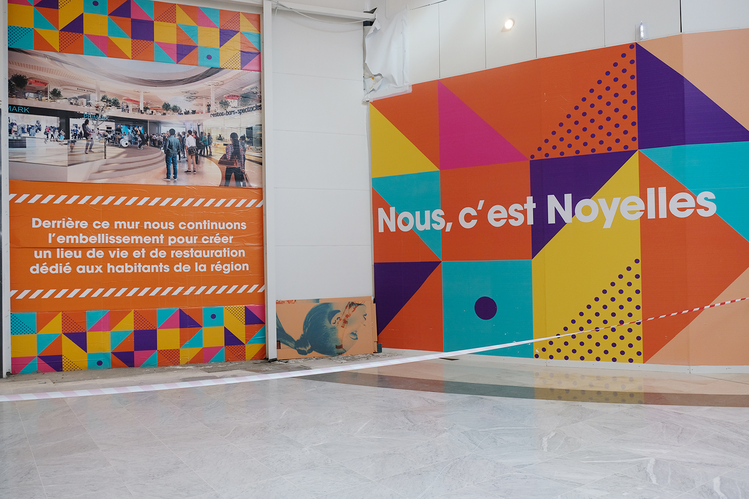 Le centre commercial est lui aussi en train de s’adapter avec la transformation de la galerie marchande qui devrait être terminée en novembre 2019.