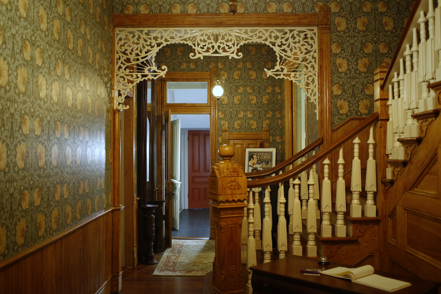 Entrée de la Maison Roy, une bâtisse historique © Globe Reporters