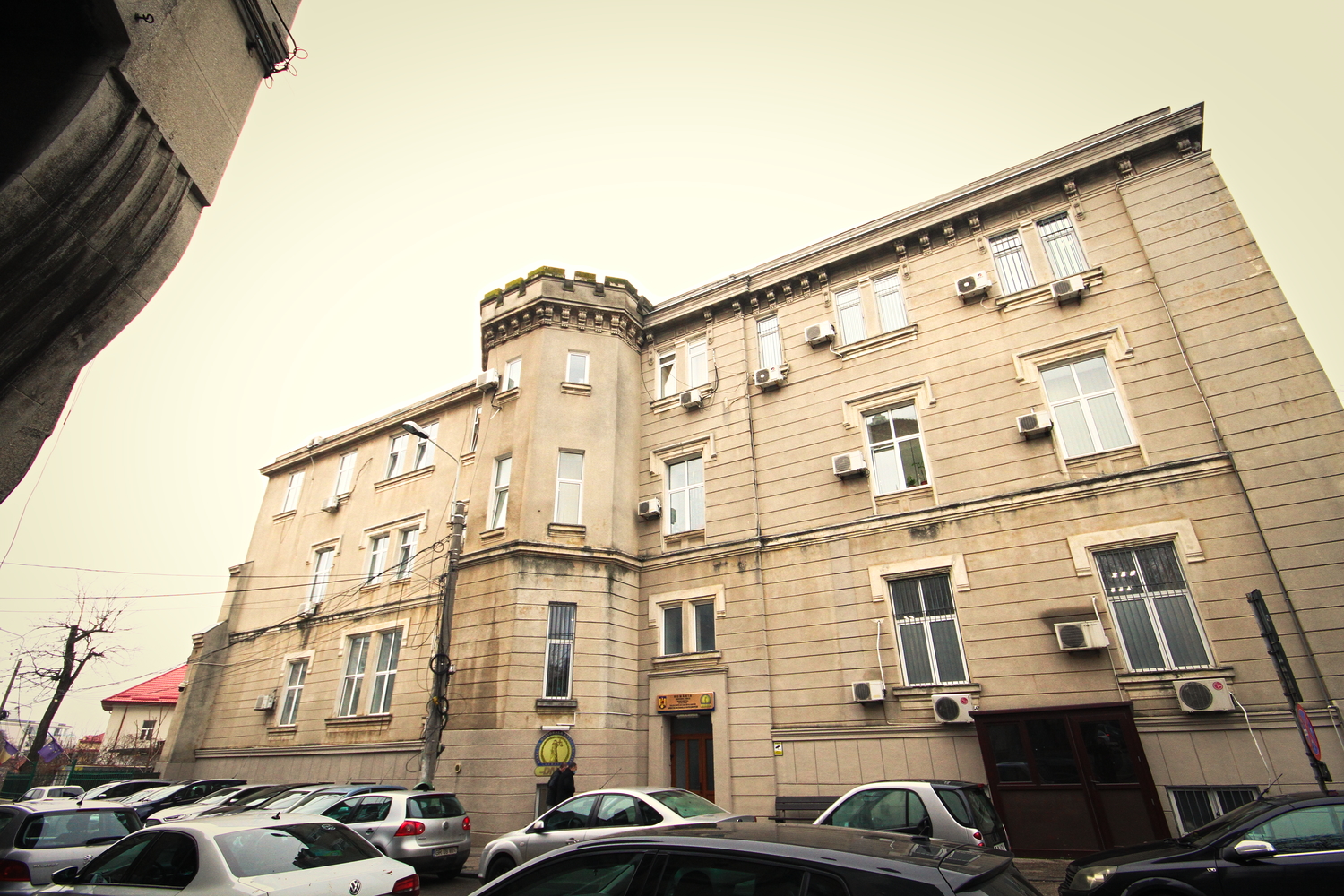 Le bâtiment de la Direction Nationale Anticorruption, rue Stirbei Voda © Globe Reporters