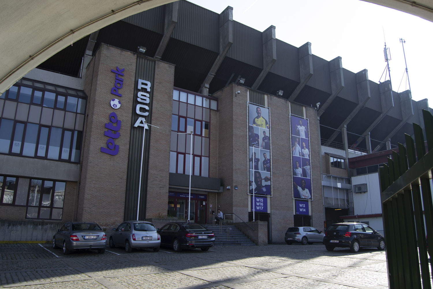 Le Lotto Park, le célèbre stade de football du RSC Anderlecht © Globe Reporters