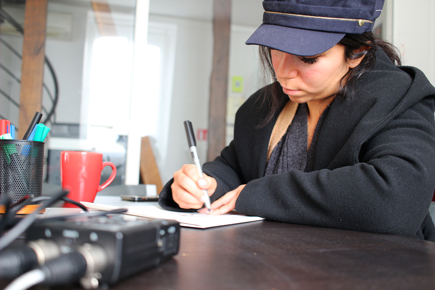 Une proposition que l’illustratrice accepte tout de suite, et avec plaisir © Globe Reporters