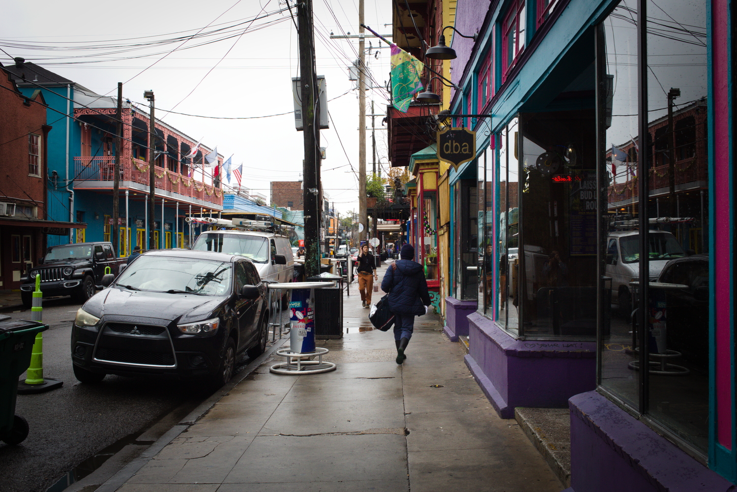 La Frenchmen street, une rue pleine de cafés-concerts © Globe Reporters