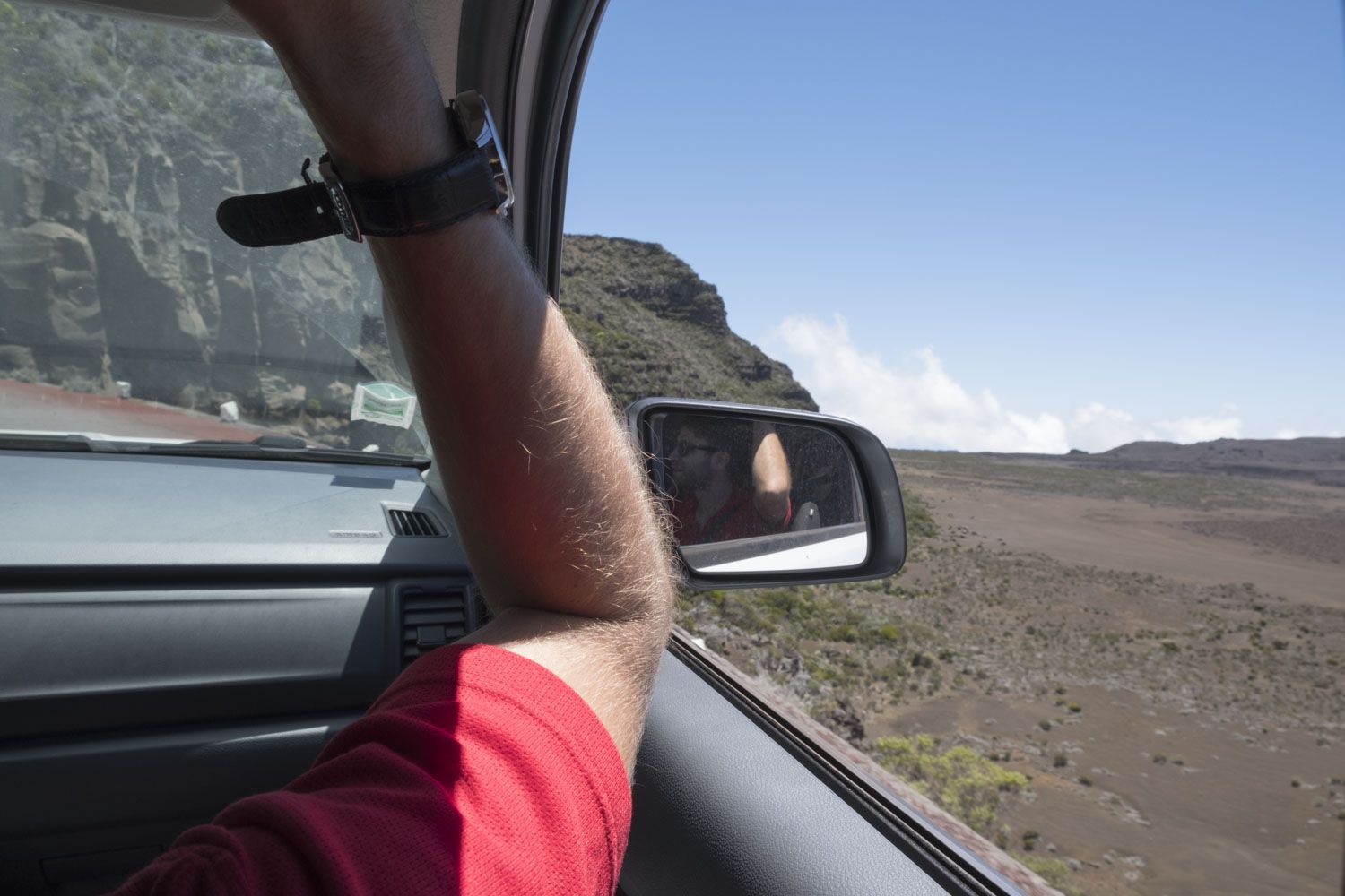 La route jusqu’au volcan est splendide.