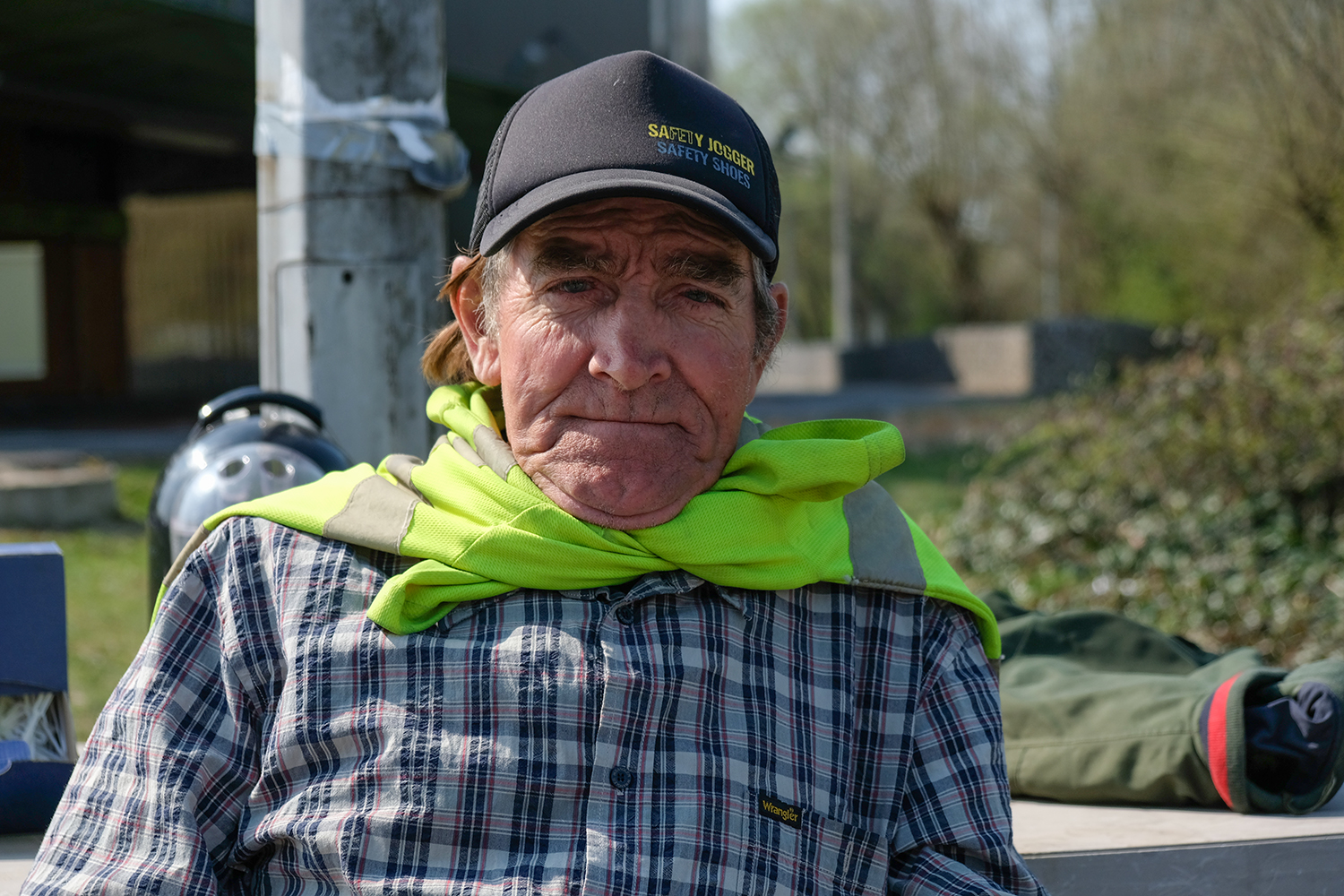 « Papi », comme il veut être surnommé, est un gilet jaune de la première heure à Éleu-dit-Leauwette.