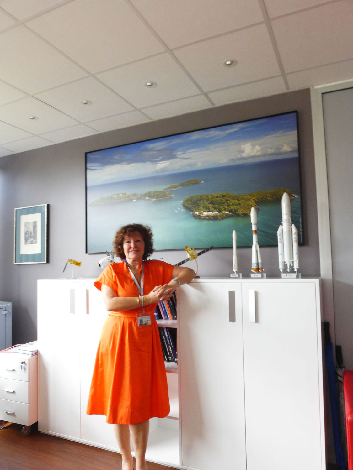 Marie-Anne CLAIR, première femme directrice du CNES.