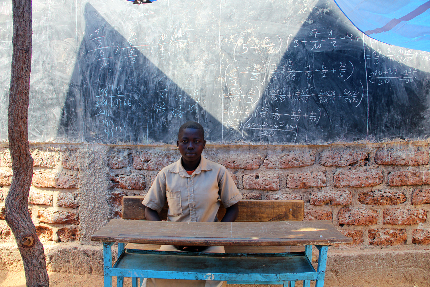 L’éducation est un pouvoir, dit Guokoun KUMBINE qui veut devenir professeur. 