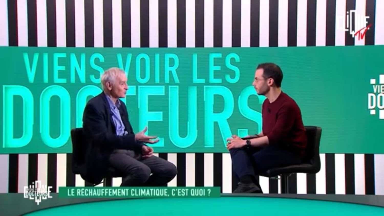 Entretien avec le climatologue et prix Nobel de la Paix, Jean Jouzel. Le message porté par le collectif : « l’orientation professionnelle est l’un des plus puissants leviers d’action pour la jeunesse qui s’engage. » (Crédit : Facebook / Pour un réveil écologique)